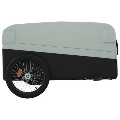 Fahrradanhänger Schwarz Und 45 Kg Eisen