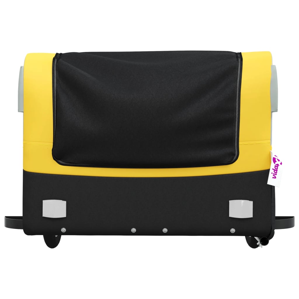 Fahrradanhänger Schwarz Und 45 Kg Eisen