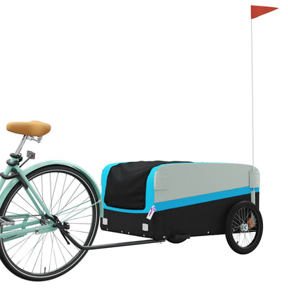 Fahrradanhänger Schwarz Und 45 Kg Eisen