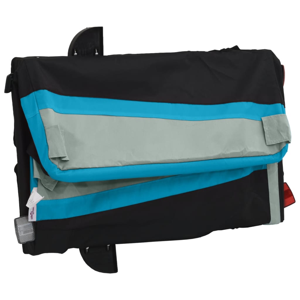 Fahrradanhänger Schwarz Und 45 Kg Eisen