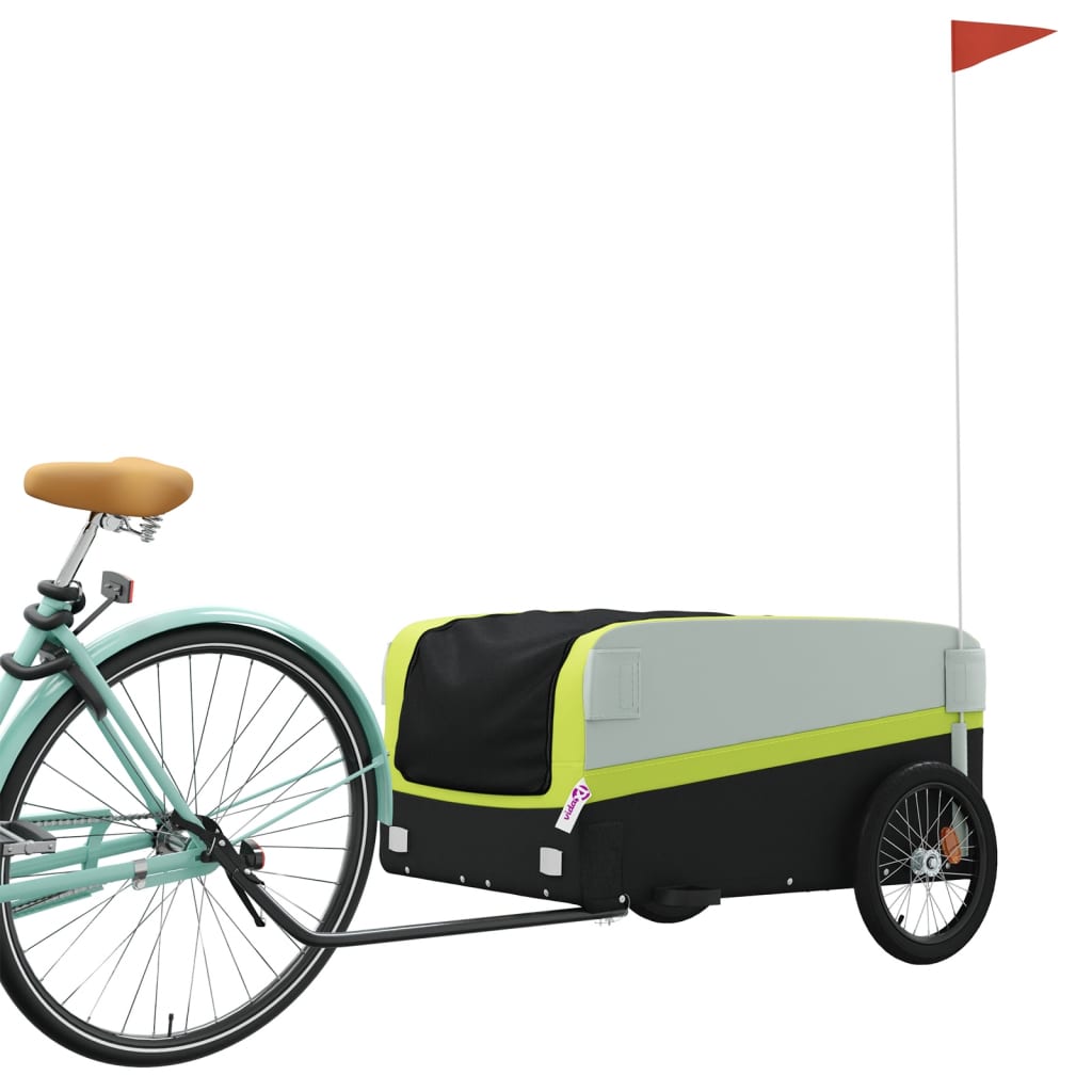 Fahrradanhänger Schwarz Und 45 Kg Eisen