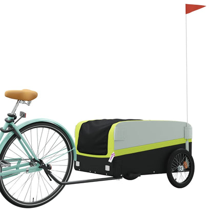 Fahrradanhänger Schwarz Und 45 Kg Eisen