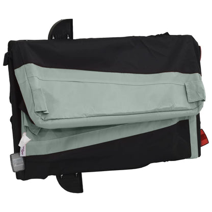 Fahrradanhänger Schwarz Und 30 Kg Eisen