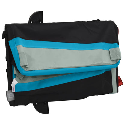 Fahrradanhänger Schwarz Und 30 Kg Eisen