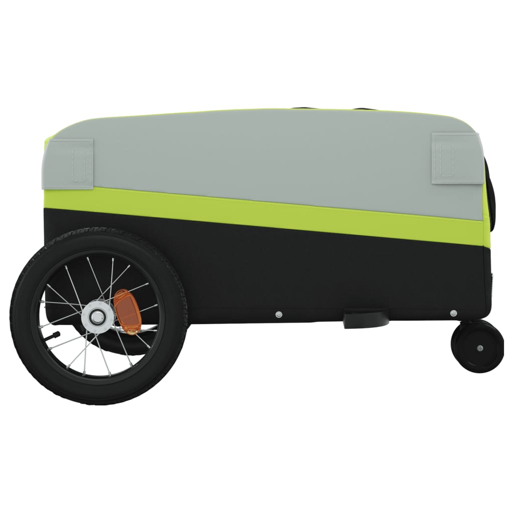 Fahrradanhänger Schwarz Und 30 Kg Eisen
