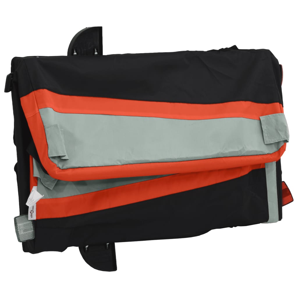 Fahrradanhänger Schwarz Und 45 Kg Eisen