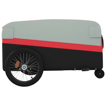 Fahrradanhänger Schwarz Und 45 Kg Eisen