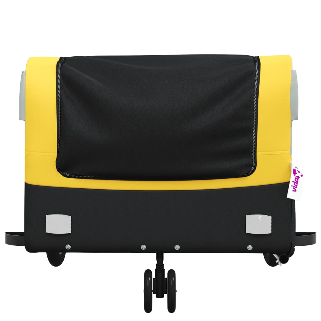 Fahrradanhänger Schwarz Und 45 Kg Eisen