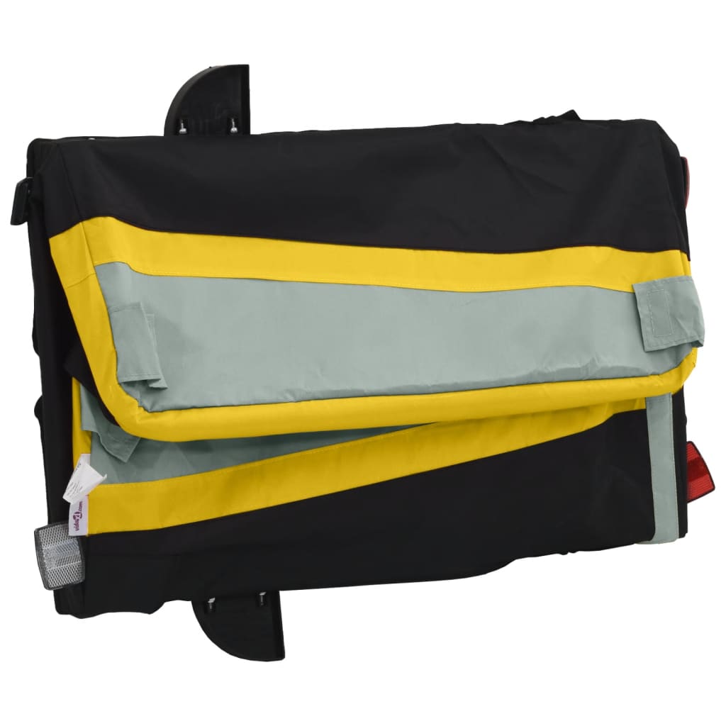 Fahrradanhänger Schwarz Und 45 Kg Eisen