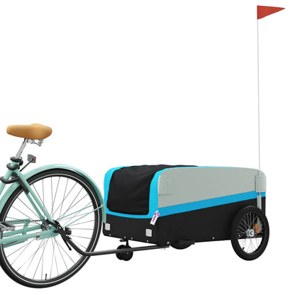 Fahrradanhänger Schwarz Und 45 Kg Eisen