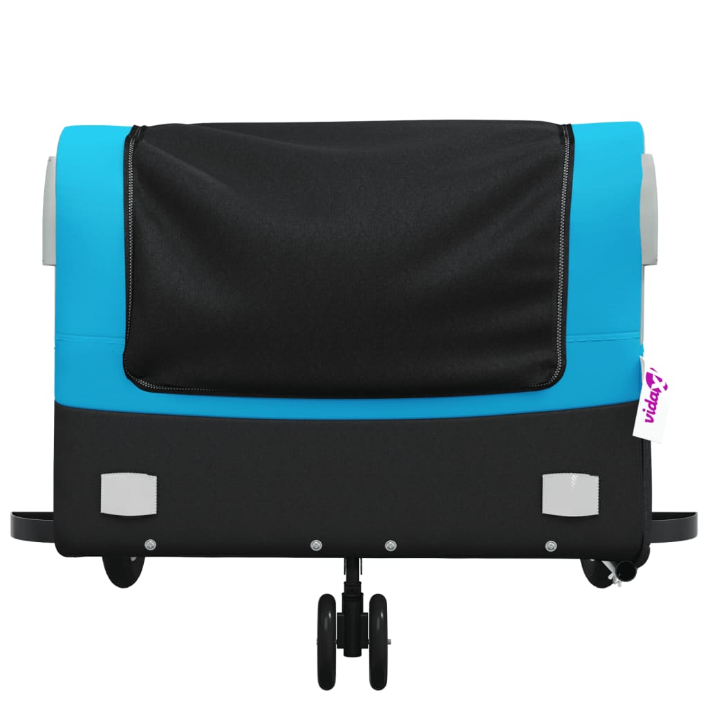 Fahrradanhänger Schwarz Und 45 Kg Eisen