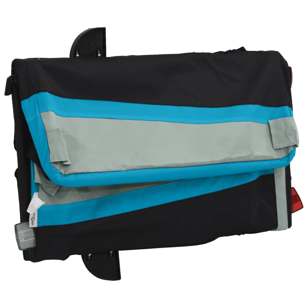 Fahrradanhänger Schwarz Und 45 Kg Eisen