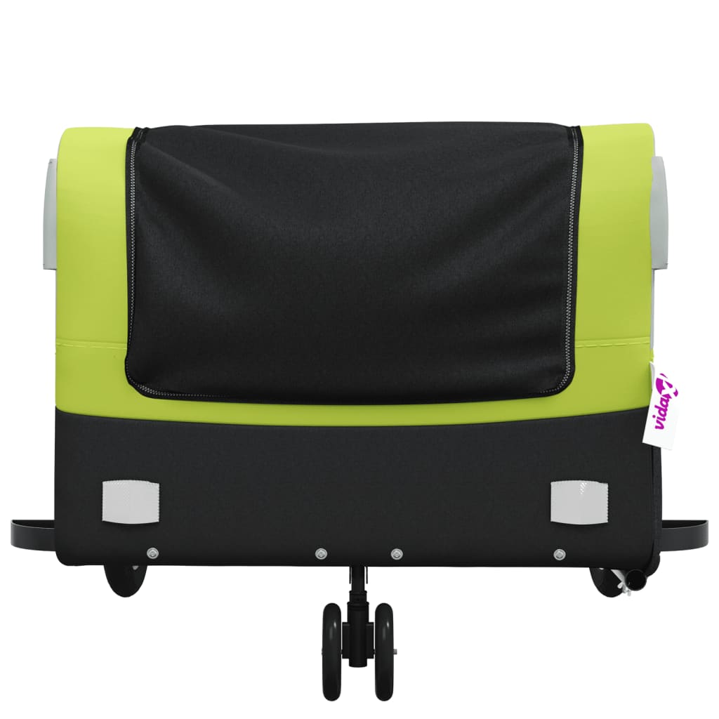 Fahrradanhänger Schwarz Und 45 Kg Eisen