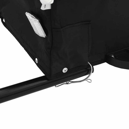 Fahrradanhänger Schwarz Und 45 Kg Eisen
