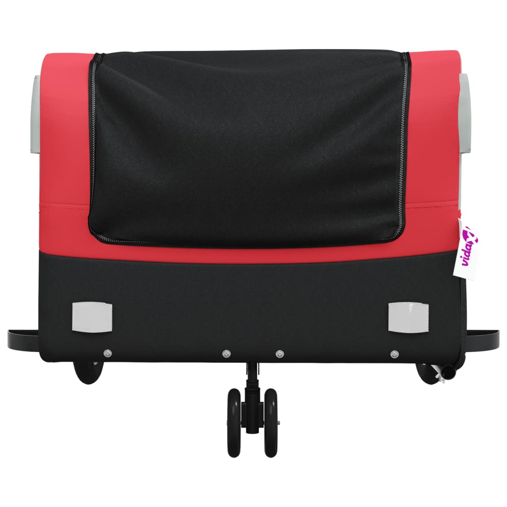 Fahrradanhänger Schwarz Und 45 Kg Eisen