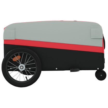 Fahrradanhänger Schwarz Und 45 Kg Eisen