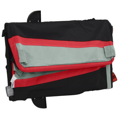 Fahrradanhänger Schwarz Und 45 Kg Eisen