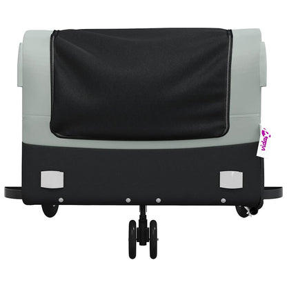 Fahrradanhänger Schwarz Und 45 Kg Eisen