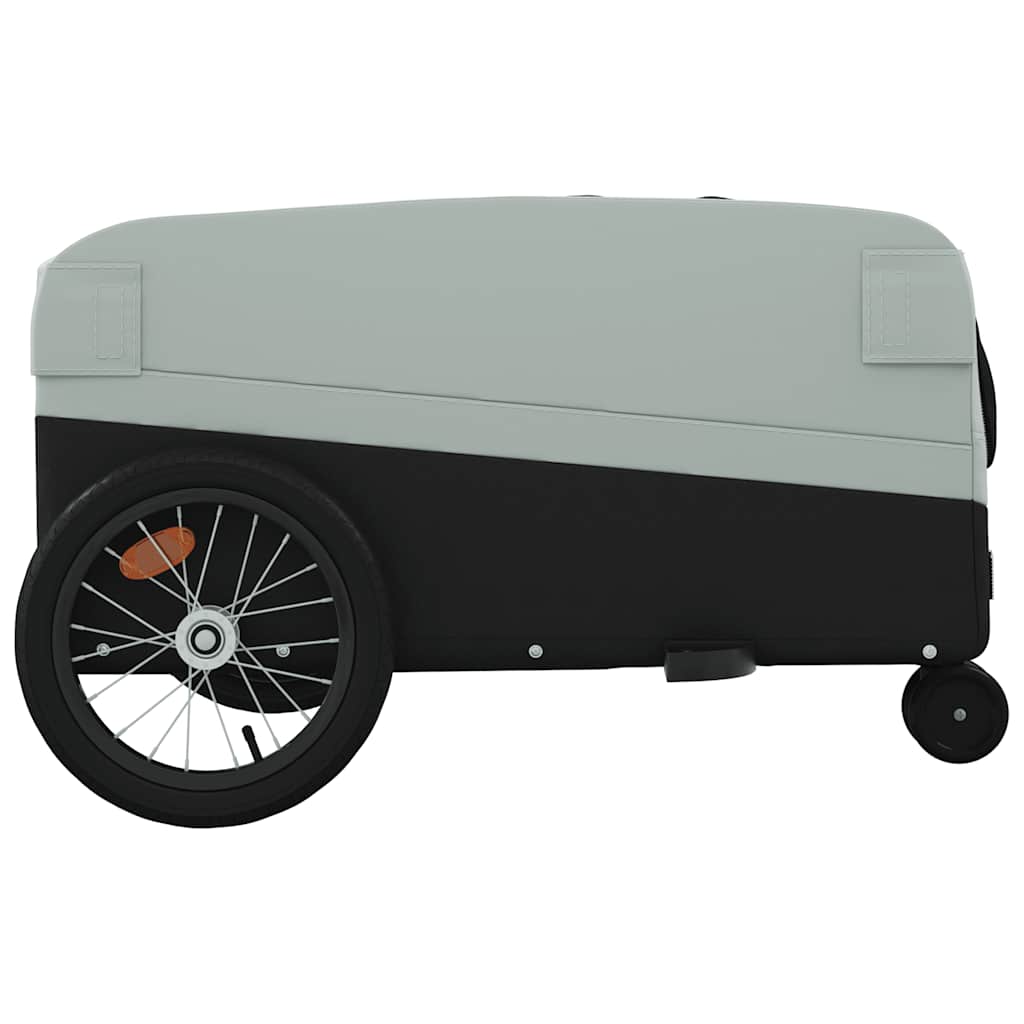 Fahrradanhänger Schwarz Und 45 Kg Eisen