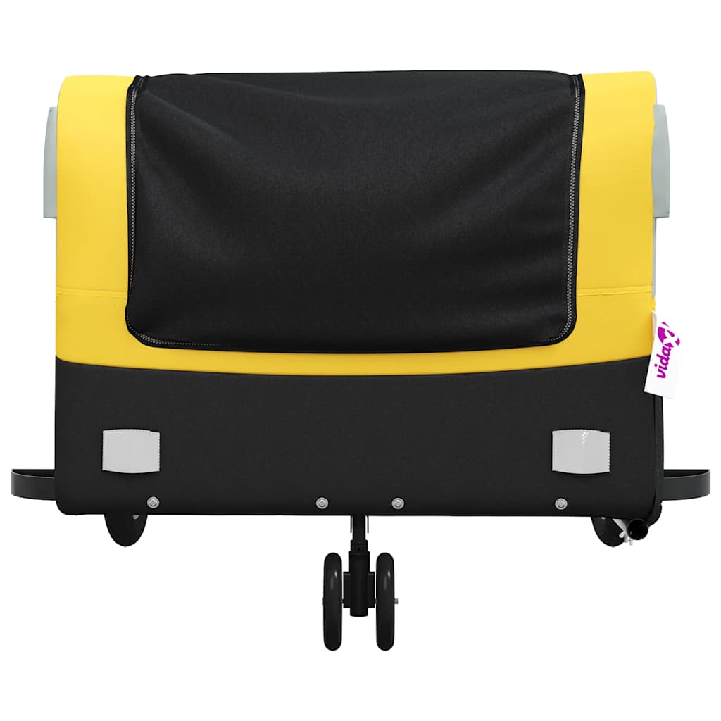 Fahrradanhänger Schwarz Und 45 Kg Eisen