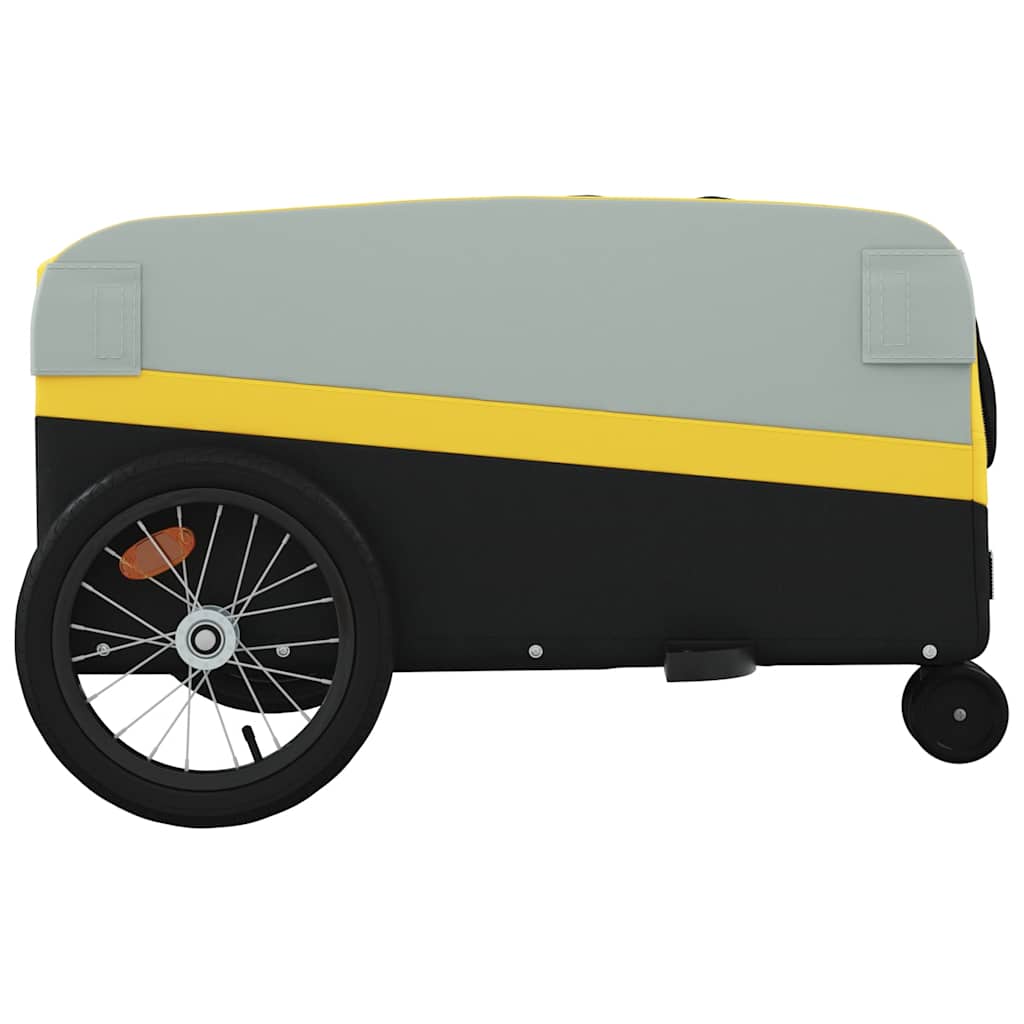 Fahrradanhänger Schwarz Und 45 Kg Eisen