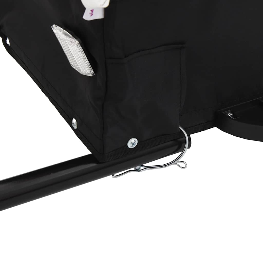 Fahrradanhänger Schwarz Und 45 Kg Eisen