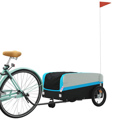 Fahrradanhänger Schwarz Und 45 Kg Eisen