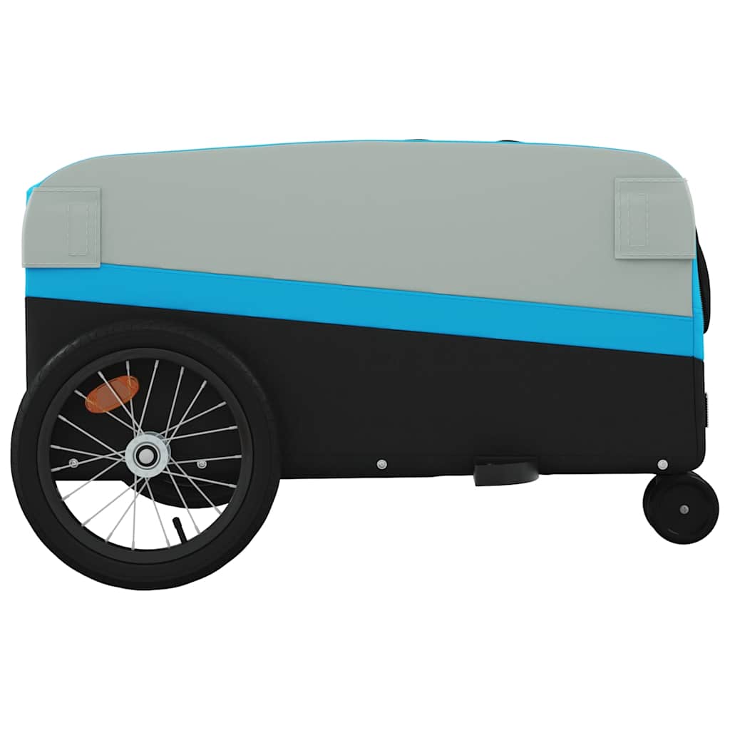 Fahrradanhänger Schwarz Und 45 Kg Eisen
