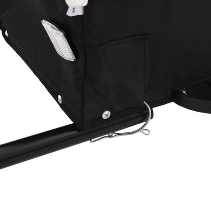 Fahrradanhänger Schwarz Und 45 Kg Eisen