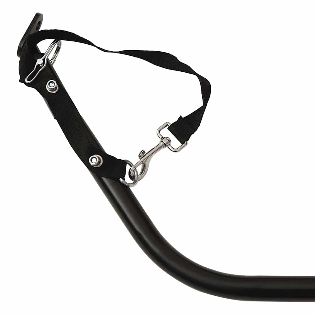 Fahrradanhänger Schwarz Und 45 Kg Eisen