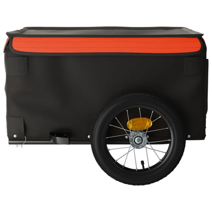 Fahrradanhänger Schwarz Und 30 Kg Eisen