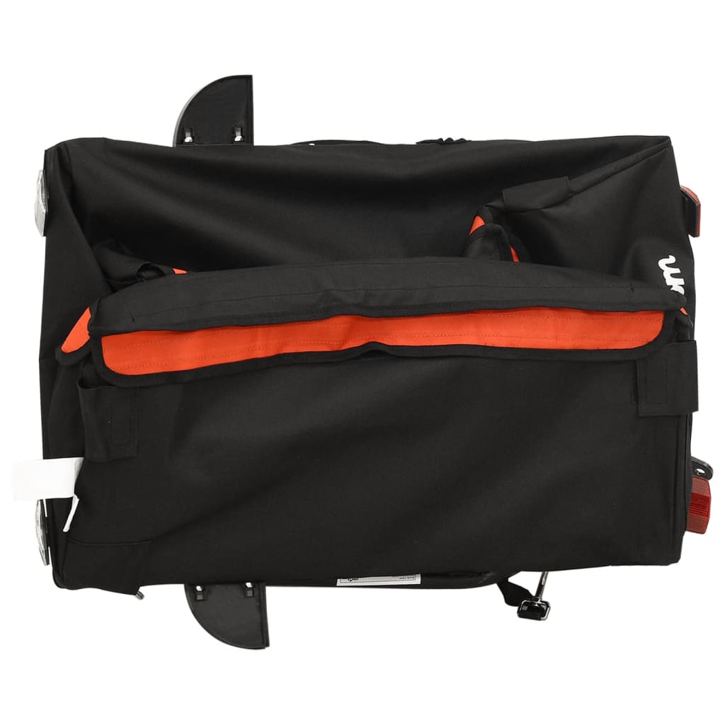 Fahrradanhänger Schwarz Und 30 Kg Eisen
