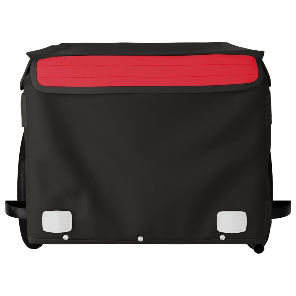 Fahrradanhänger Schwarz Und 30 Kg Eisen