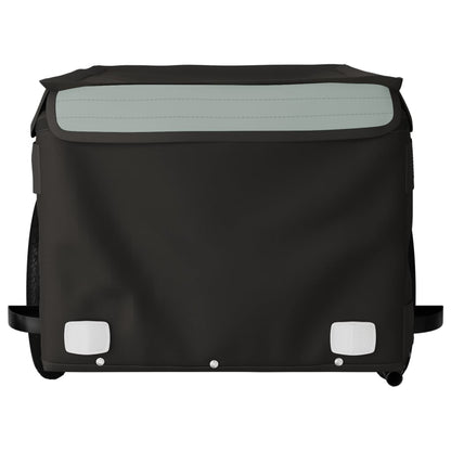Fahrradanhänger Schwarz Und 30 Kg Eisen
