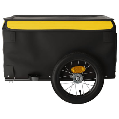 Fahrradanhänger Schwarz Und 30 Kg Eisen