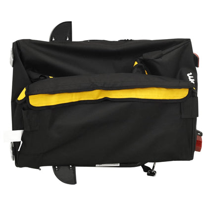 Fahrradanhänger Schwarz Und 30 Kg Eisen