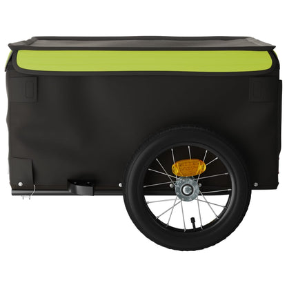 Fahrradanhänger Schwarz Und 30 Kg Eisen