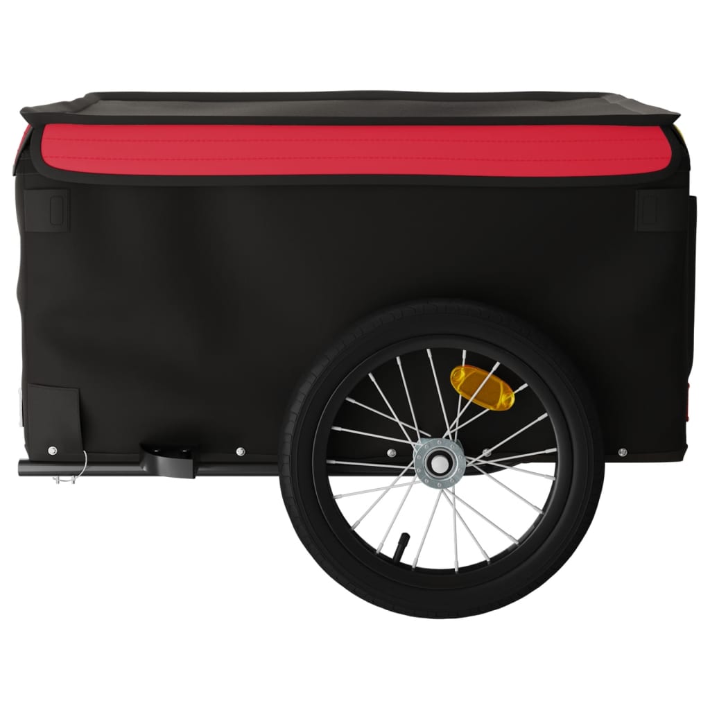 Fahrradanhänger Schwarz Und 45 Kg Eisen