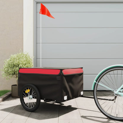 Fahrradanhänger Schwarz Und 45 Kg Eisen
