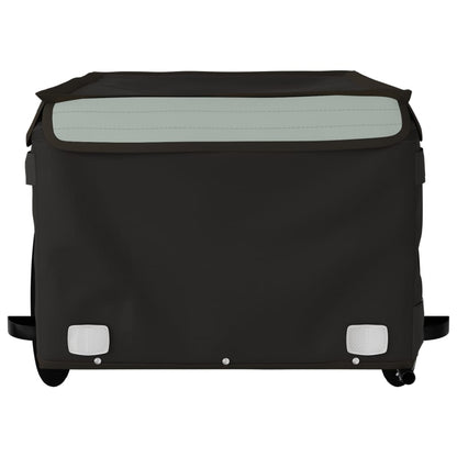 Fahrradanhänger Schwarz Und 45 Kg Eisen