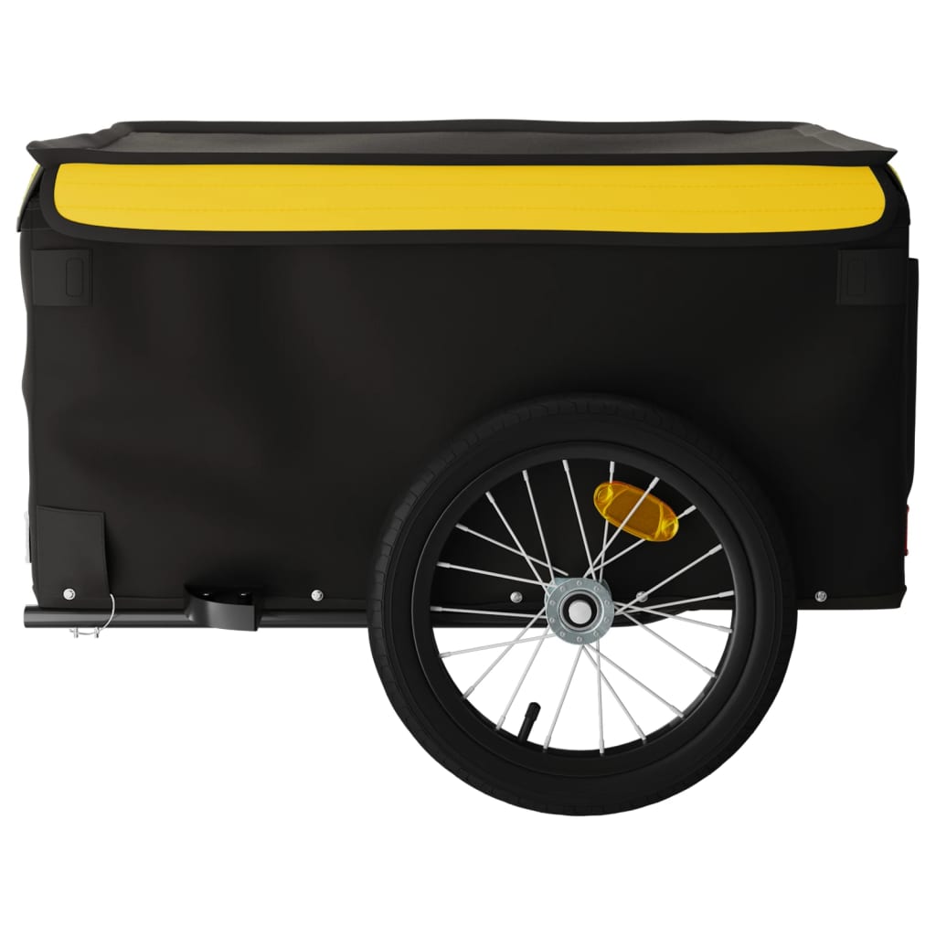 Fahrradanhänger Schwarz Und 45 Kg Eisen