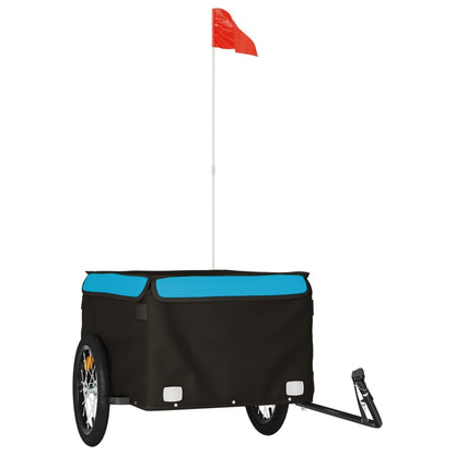 Fahrradanhänger Schwarz Und 45 Kg Eisen