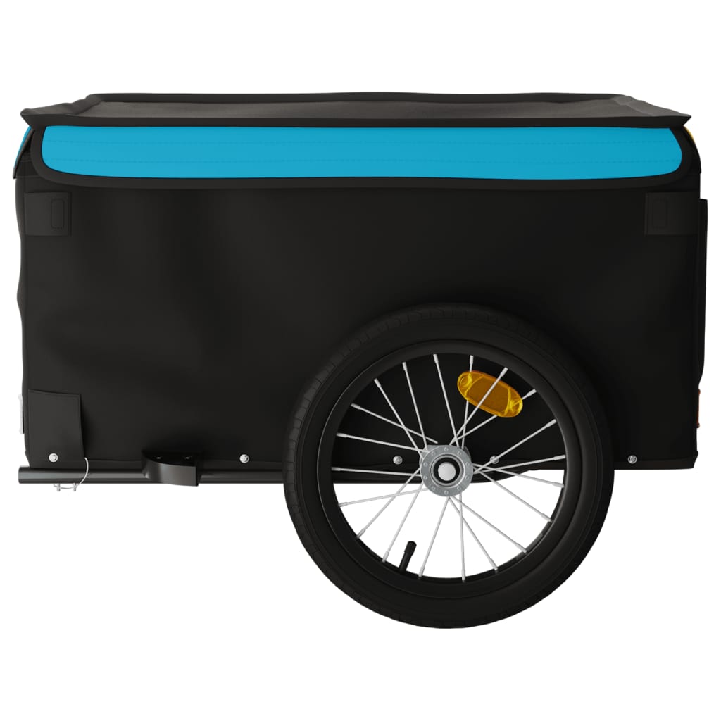 Fahrradanhänger Schwarz Und 45 Kg Eisen