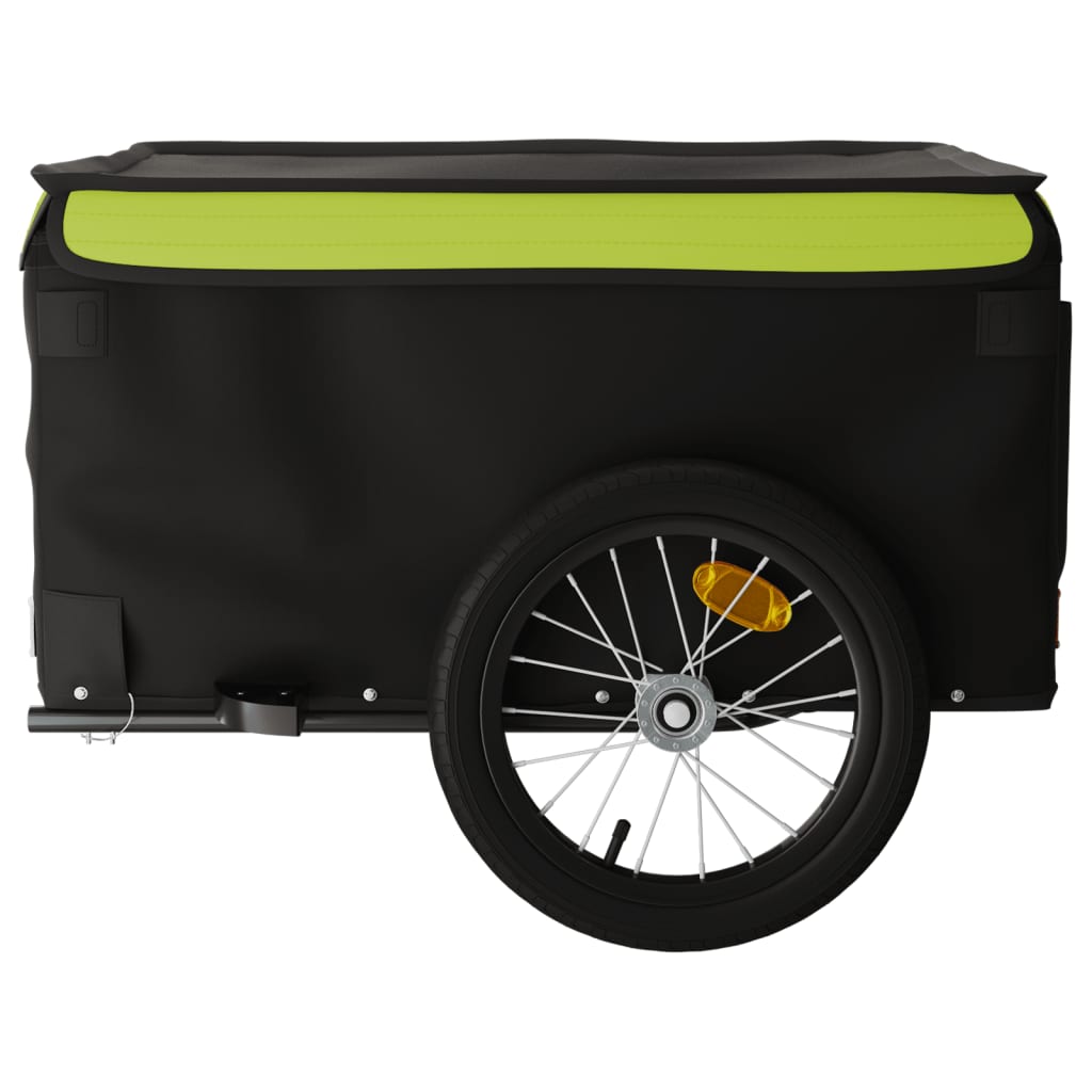 Fahrradanhänger Schwarz Und 45 Kg Eisen