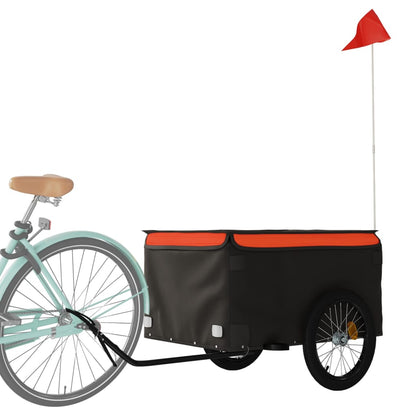 Fahrradanhänger Schwarz Und 45 Kg Eisen