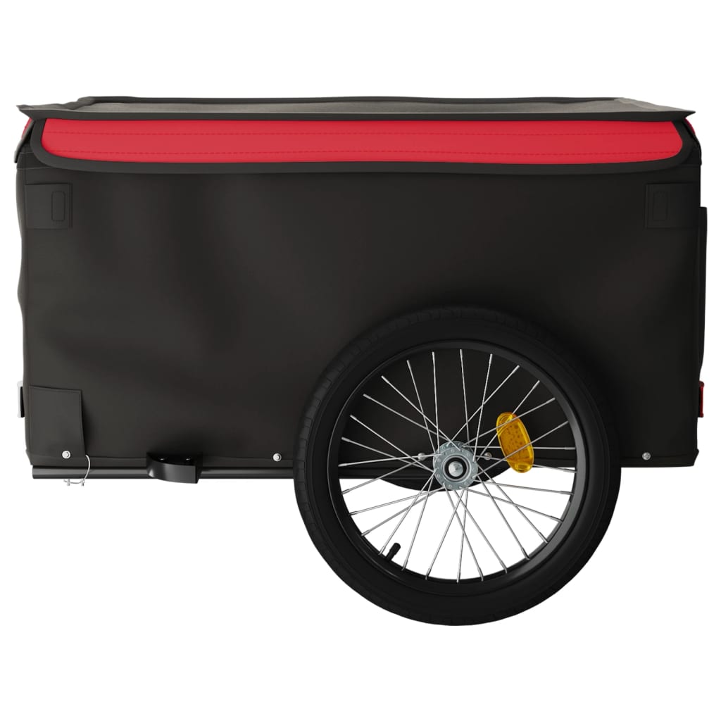 Fahrradanhänger Schwarz Und 45 Kg Eisen