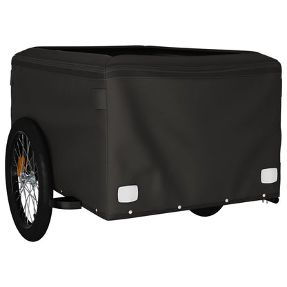 Fahrradanhänger Schwarz Und 45 Kg Eisen