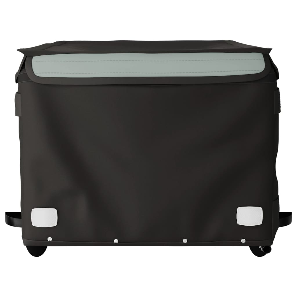 Fahrradanhänger Schwarz Und 45 Kg Eisen
