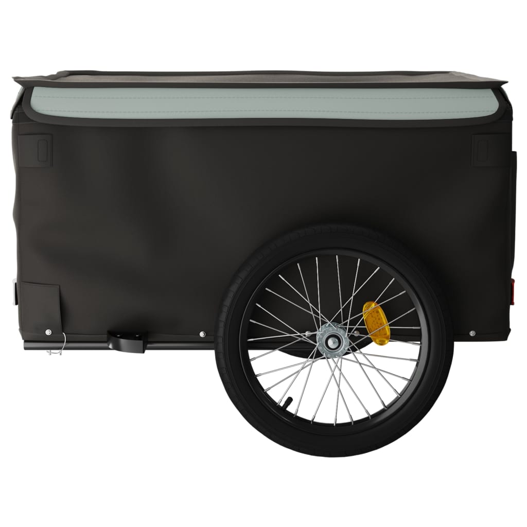Fahrradanhänger Schwarz Und 45 Kg Eisen
