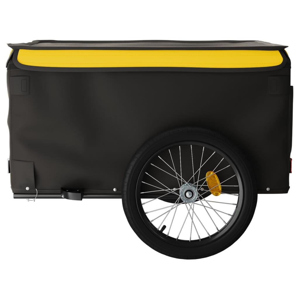 Fahrradanhänger Schwarz Und 45 Kg Eisen